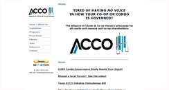 Desktop Screenshot of condocoopowners.org